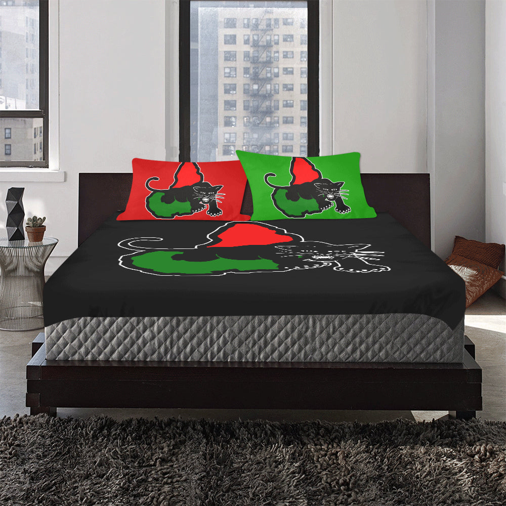 PANTHER OF NUBIANS 3-Piece Bedding Set