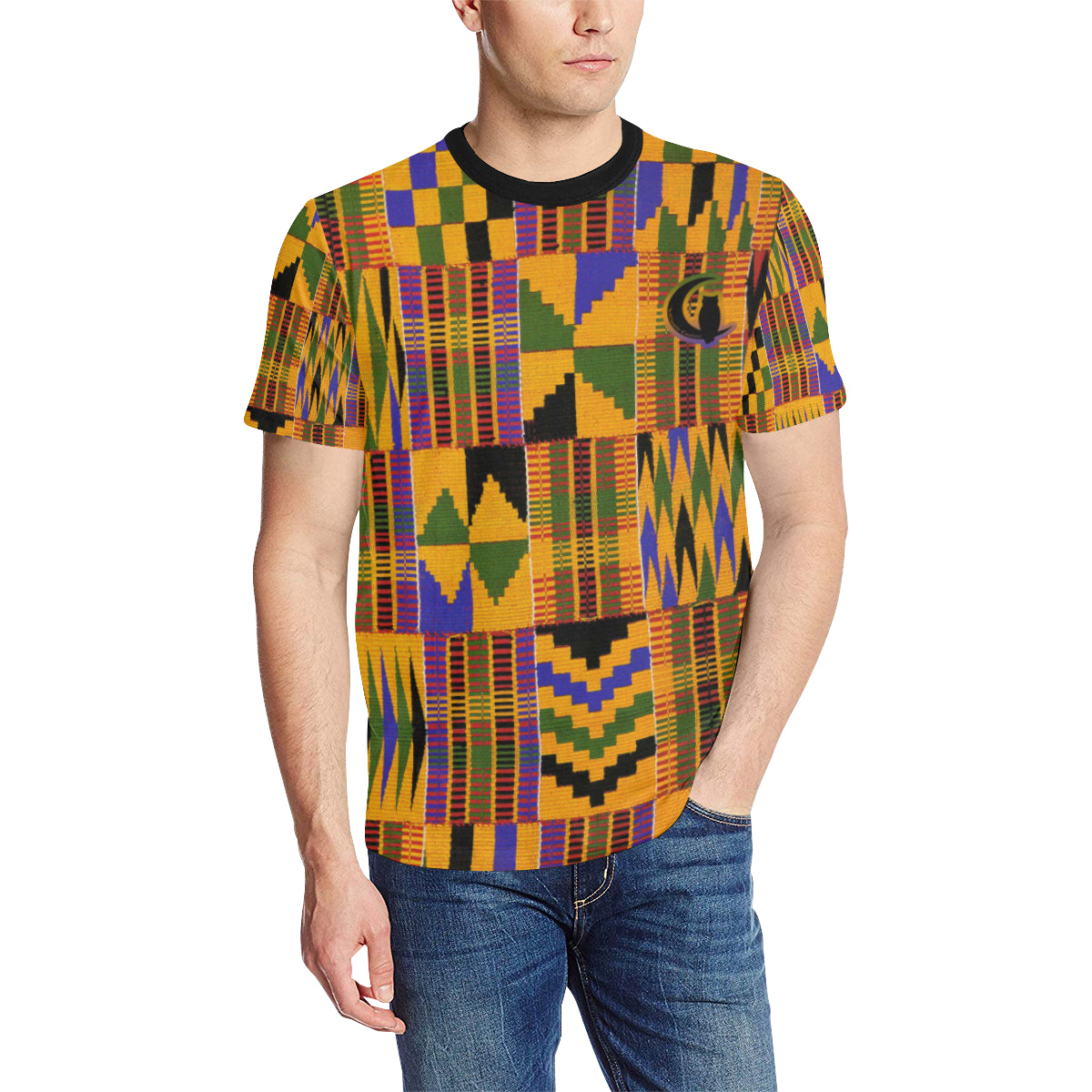KENTE OG Men's All Over Print T-Shirt