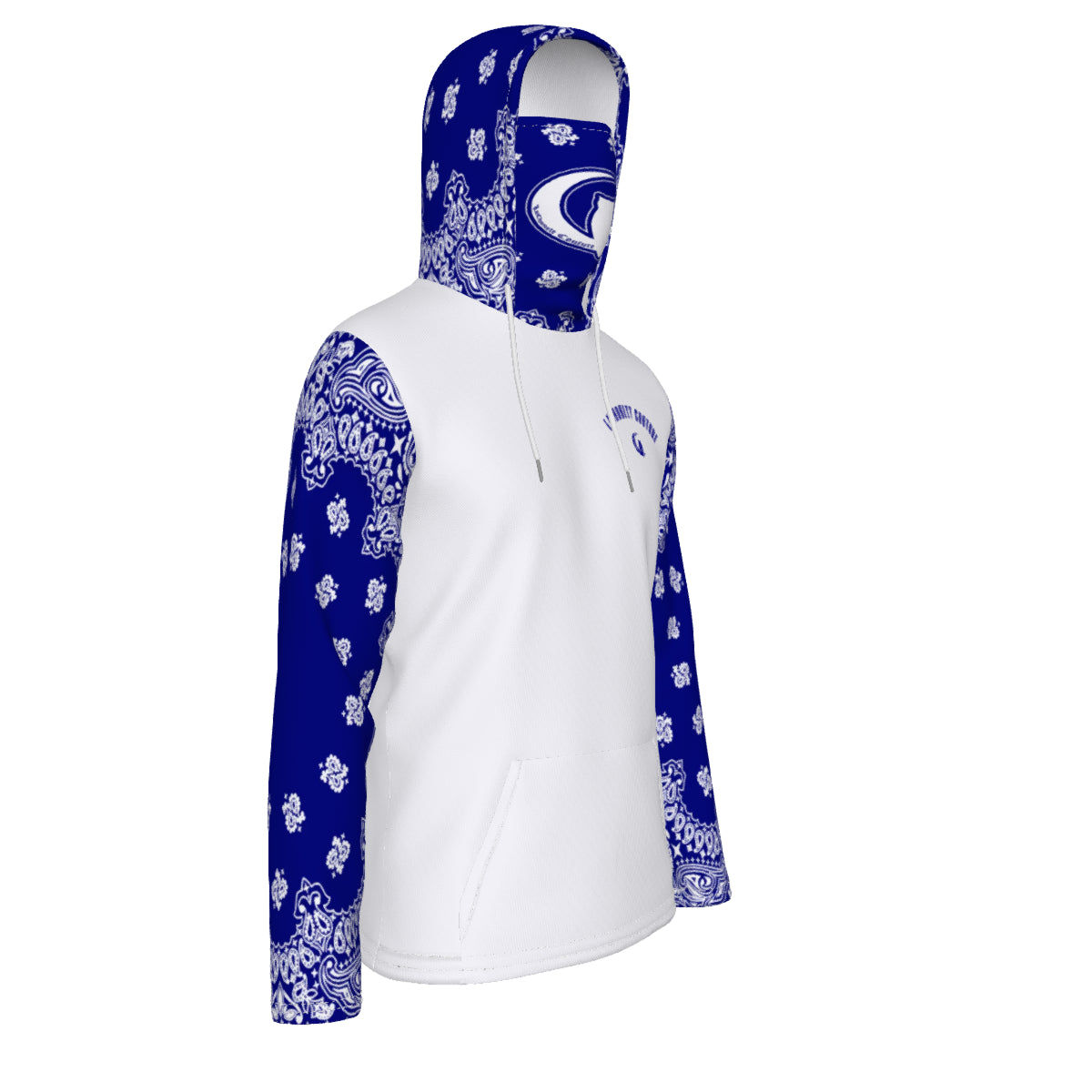 BANDANA Cs' UP Unisex Pullover Hoodie With Mask