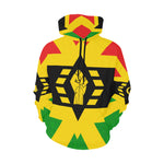 FIST UP RBG All Over Print Hoodie for Men