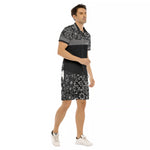 BANDANA VIRAL BLC Men's Short Sleeve Shirt Sets