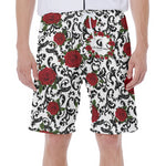 RED ROSES Beach Pants