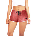 BANDANA LUXURY Bs'UP  Women's All Over Print Relaxed Shorts