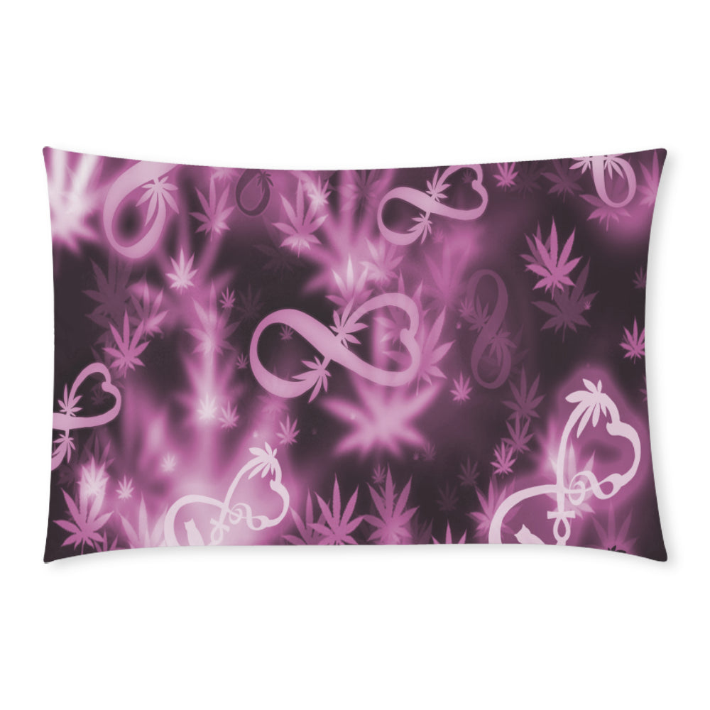 INFINITY PURPLE COSMOS 3-Piece Bedding Set
