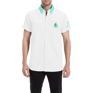 SALE SUD Men's All Over Print Short Sleeve Shirt
