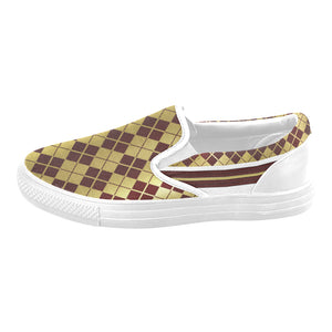 ARLEQUIN BRDX  Unusual Slip-on Canvas Shoes