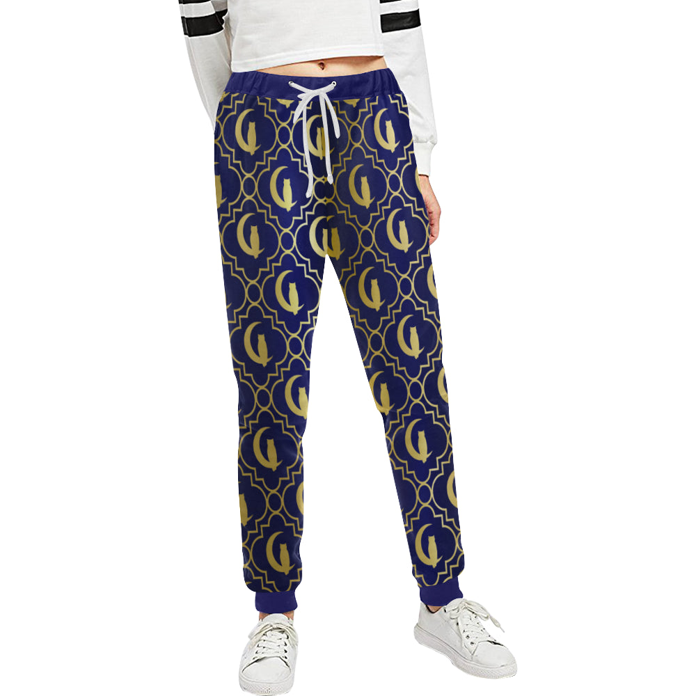 ELEGANCE OFFICIAL Women's All Over Print Sweatpants (Model L11)