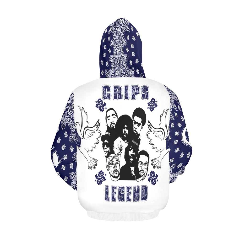 CRIP LEGEND All Over Print Hoodie for Men