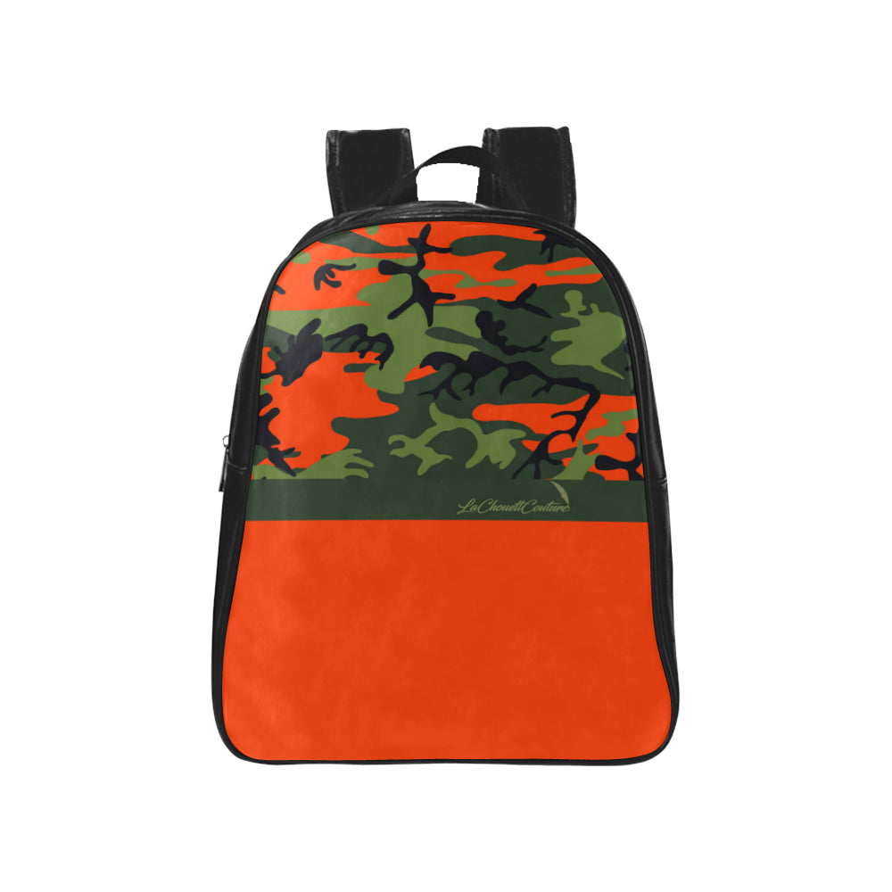 CAMOUFLAGE School Backpack Medium