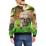 THE NOTORIOUS OLMEC Men's Rib Cuff Crew Neck Sweatshirt