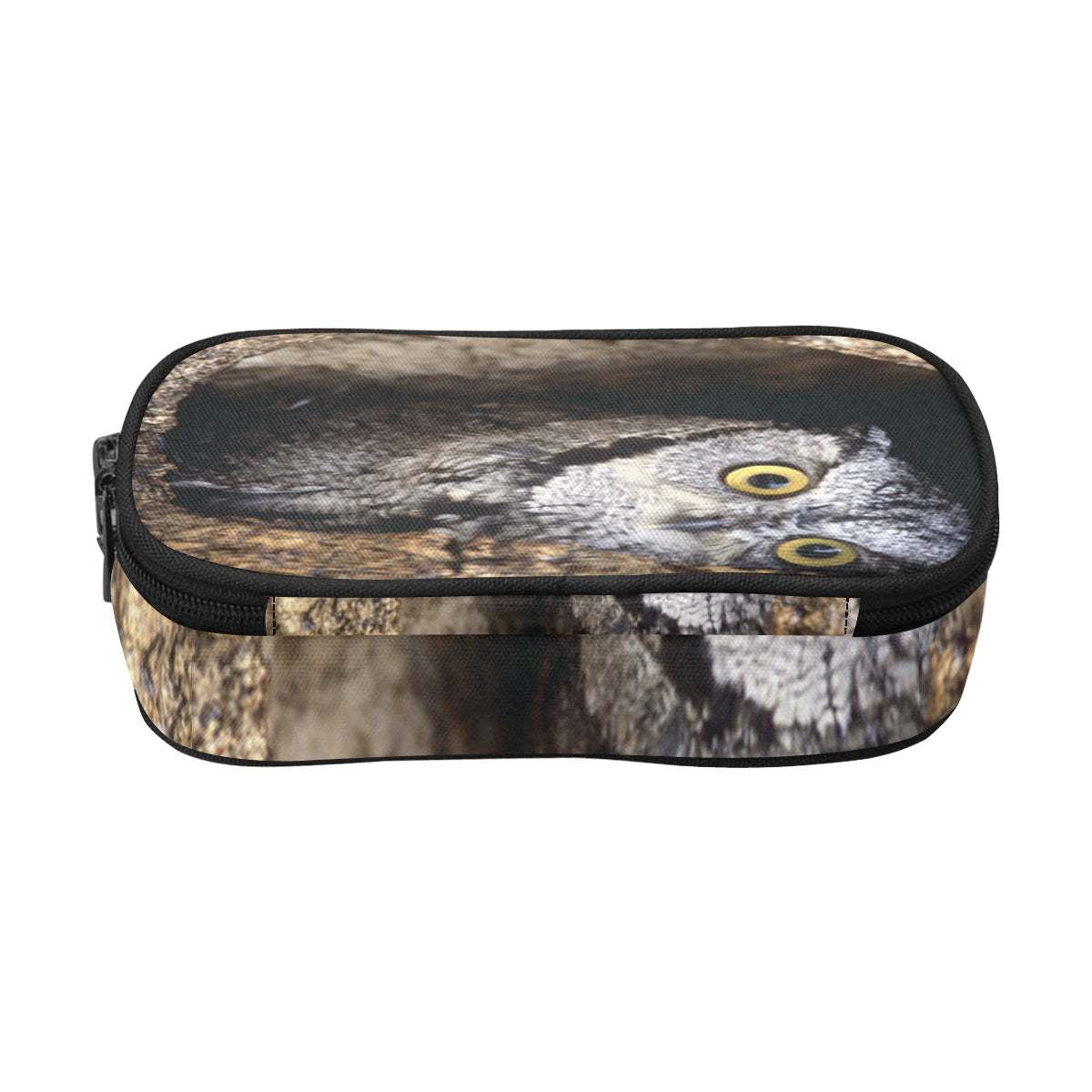 OWL IN HOLE Pencil Pouch/Large