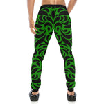 GORGIOUS GREEN Men's All Over Print Sweatpants (Model L11)