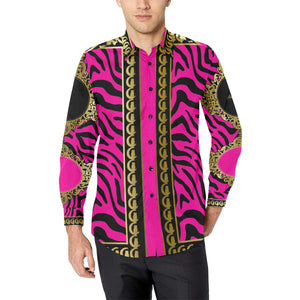 PRIVILEGE Men's Casual Dress Shirt
