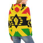 FIST UP RBG All Over Print Hoodie for Women
