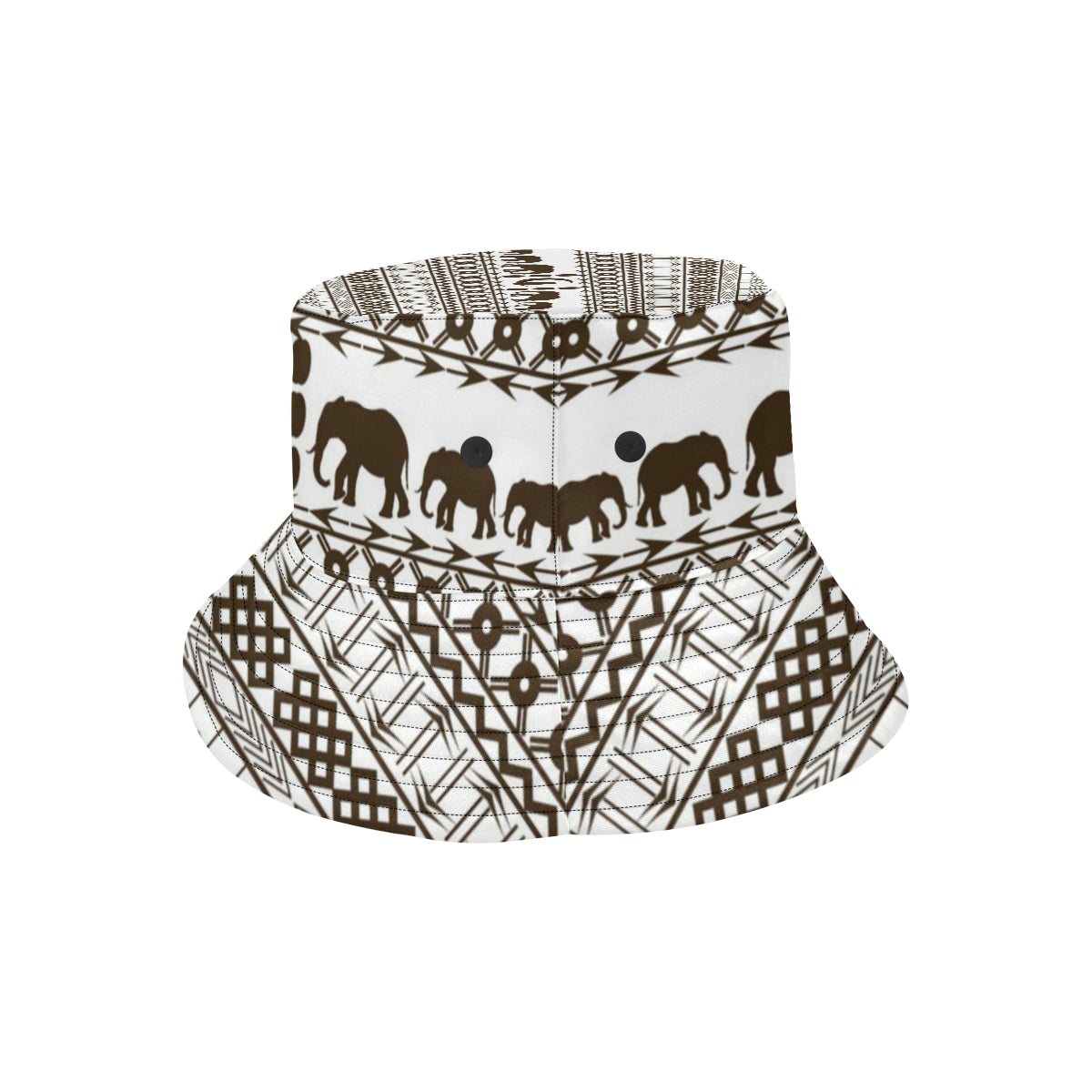 ELEPHANT ORNEMENT All Over Print Bucket Hat for Men