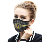 DELUXE BLCC Mouth Mask in One Piece (2 Filters Included)