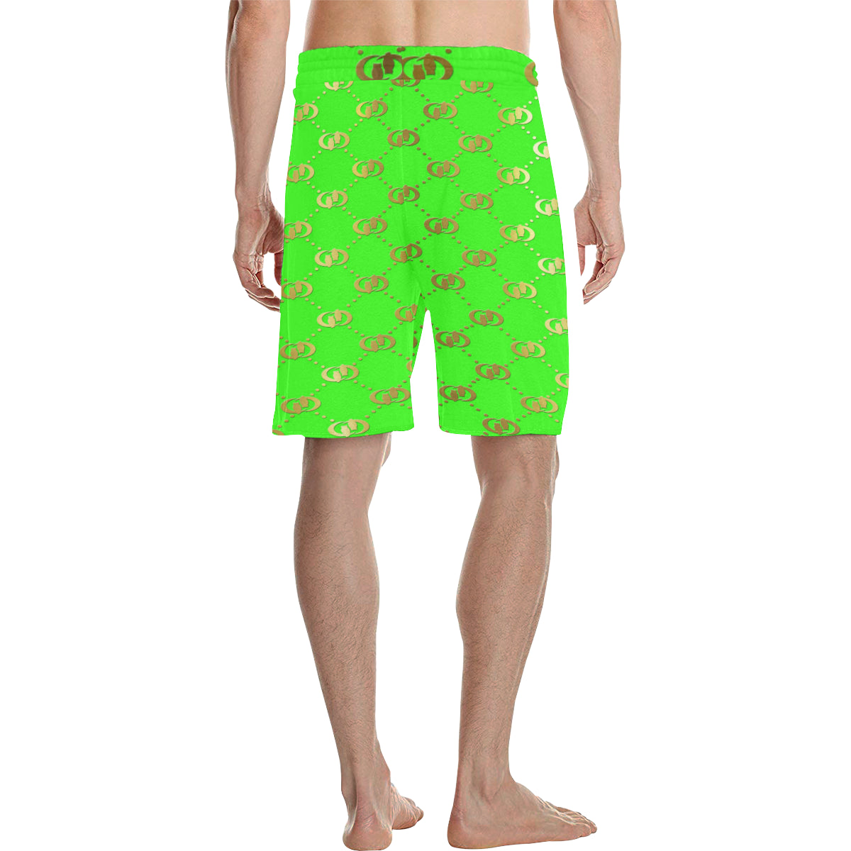 EXCELLENCE SKUNKGLD Men's All Over Print Casual Shorts (Model L23)