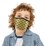 EXCELLENCE GLDBLCC Mouth Mask in One Piece (2 Filters Included))