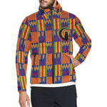 KENTE 2 All Over Print Windbreaker for Unisex