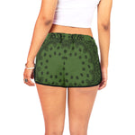 BANDANA KAKI Women's All Over Print Relaxed Shorts