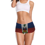 HAITI FLAG Women's All Over Print Boyshort Panties (Model L31)