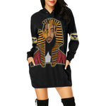 NIPSEY THA GREAT PHAROAH All Over Print Hoodie Mini Dress