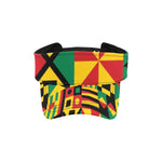 KENTE BUTAN FULLY All Over Print Sports Visor