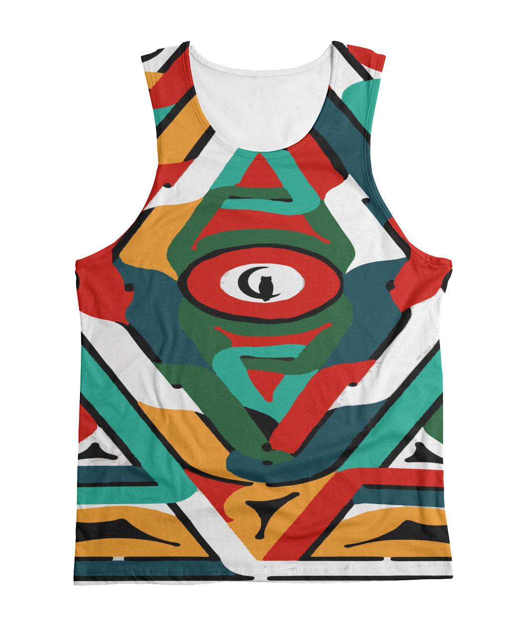 Tembe Art Maroons Sublimation Tank