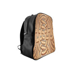 TEMBE ART WOOD School Backpack (Medium)