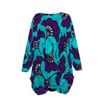AFRIKA FLOWER  Women's Loose Crew Neck shirt