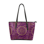 CRYPTO KMT Leather Tote Bag/Large