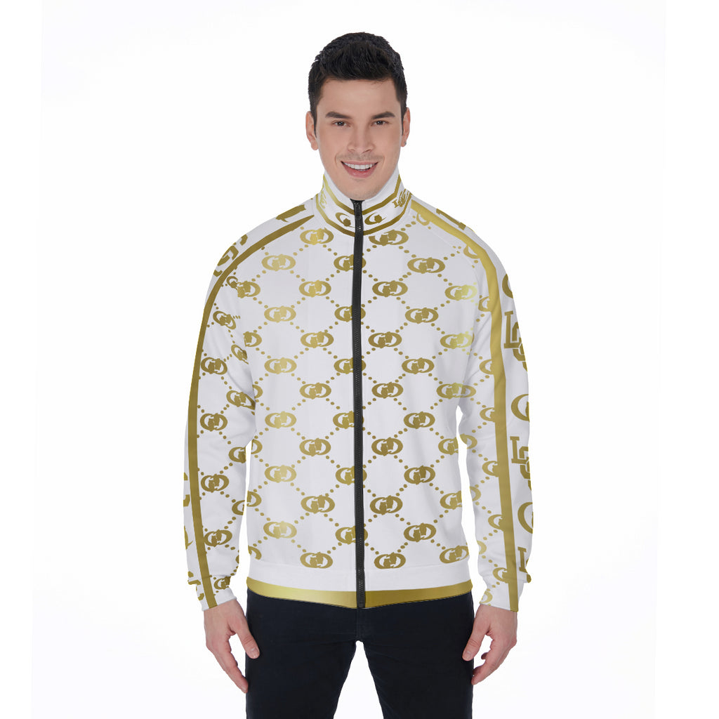 EXCELLENCE GLDWHT Stand Collar Jacket