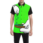 BURN THE OPPS BICOLORS All Over Print Short Sleeve Shirt
