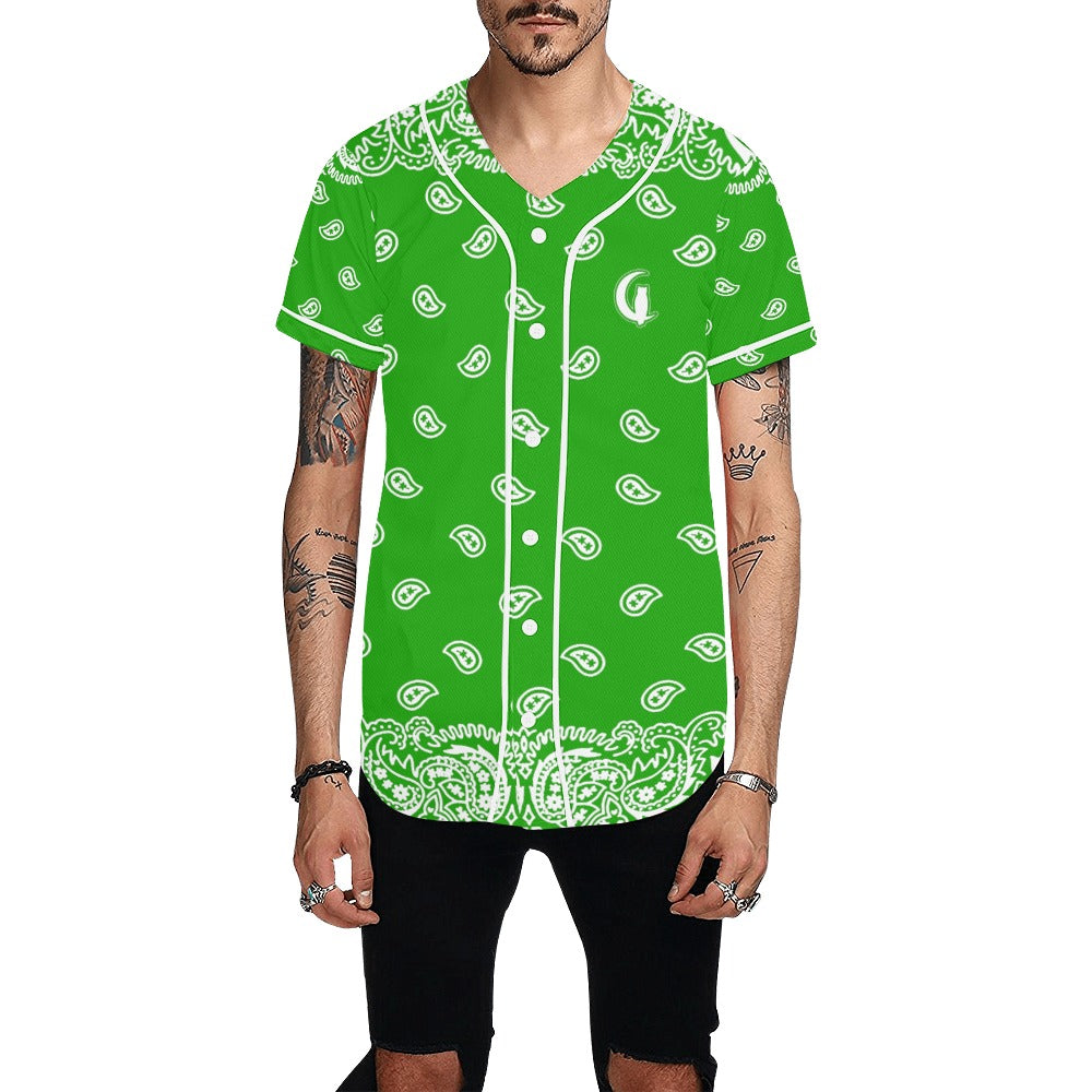 BANDANA FULLY Baseball Jersey for Men