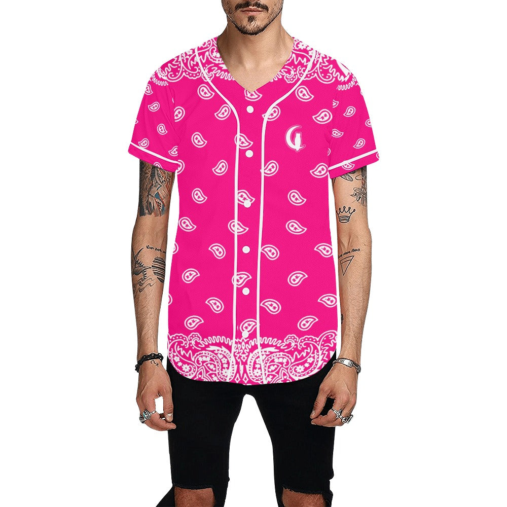 BANDANA FULLY Baseball Jersey for Men