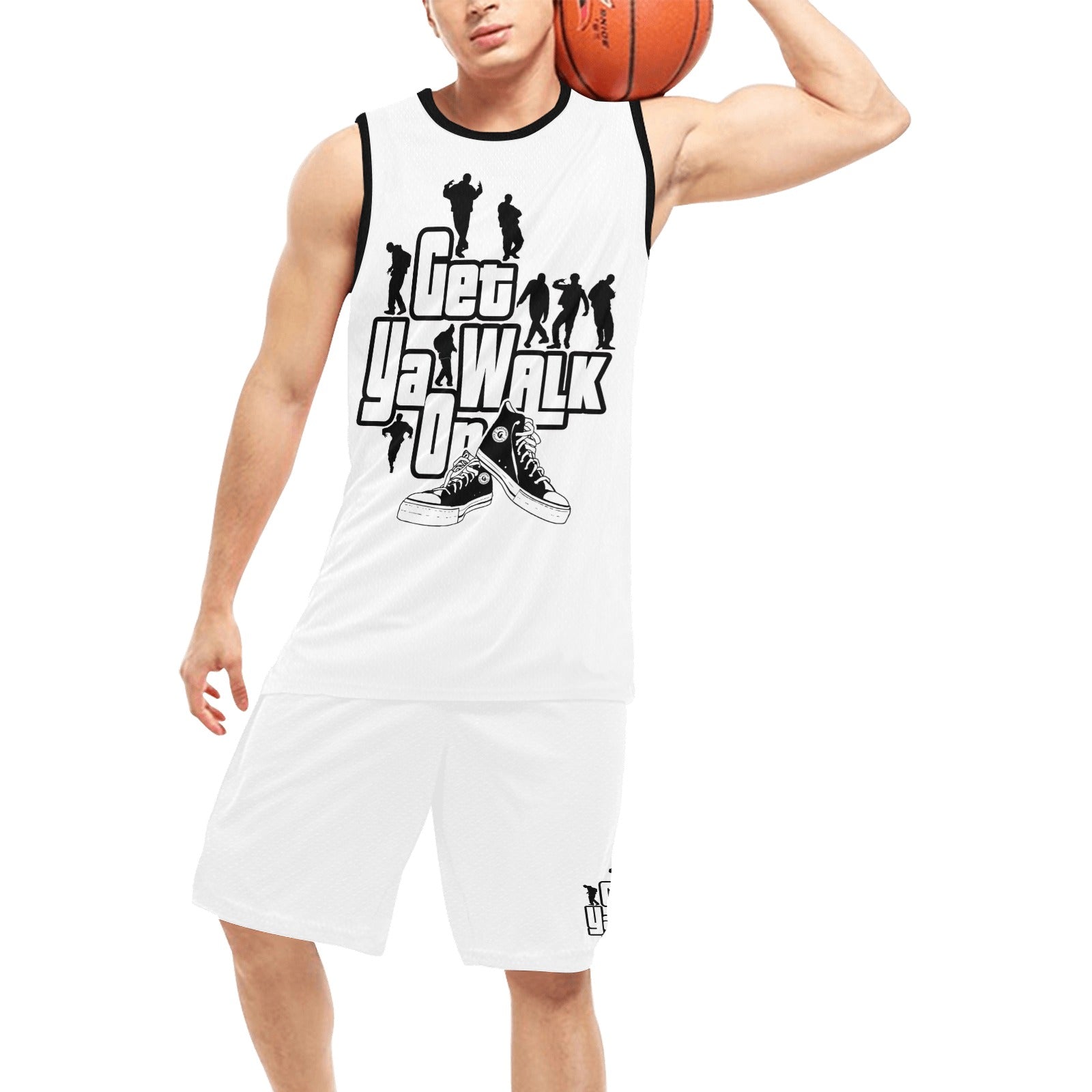 GET YA WALK ON Basketball Uniform with Pocket