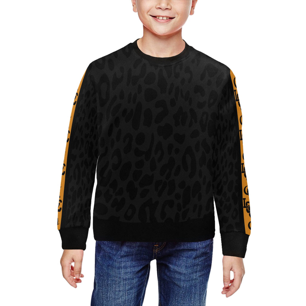 JAGUARD LCC All Over Print Crewneck Sweatshirt for Kids