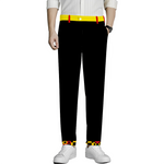 KENTE BUTAN Unisex Stretch Dress Pants Slim Fit Skinny Suit Pants