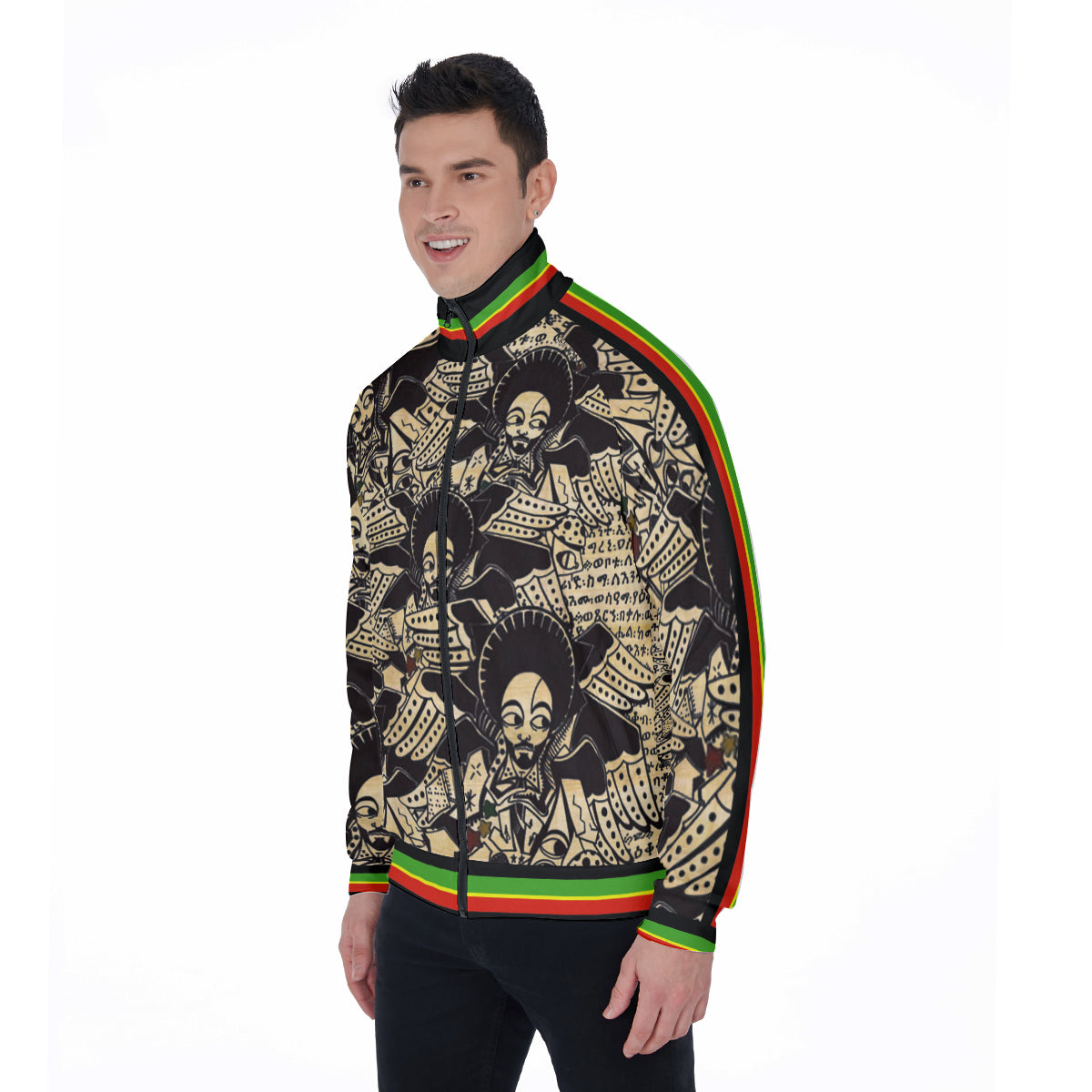 SATTA MASSAGANA Stand Collar Jacket