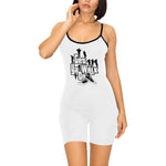 GET YA WALK ON Women's Short Yoga Bodysuit