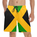 DIASPORA ENG/DUTCH Men's Mid-Length Beach Shorts