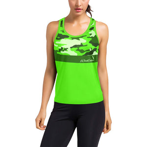 CAMOUFLAGE Women's Racerback Tank Top