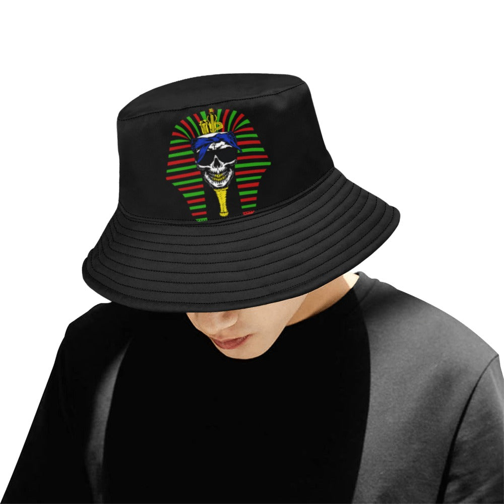 RBG C SKULL BLC  Bucket Hat for Men