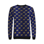 EXCELLENCE BLGLD Women's Rib Cuff Crew Neck Sweatshirt