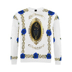 BLUE ROSES OWL All Over Print Crewneck Sweatshirt for Men