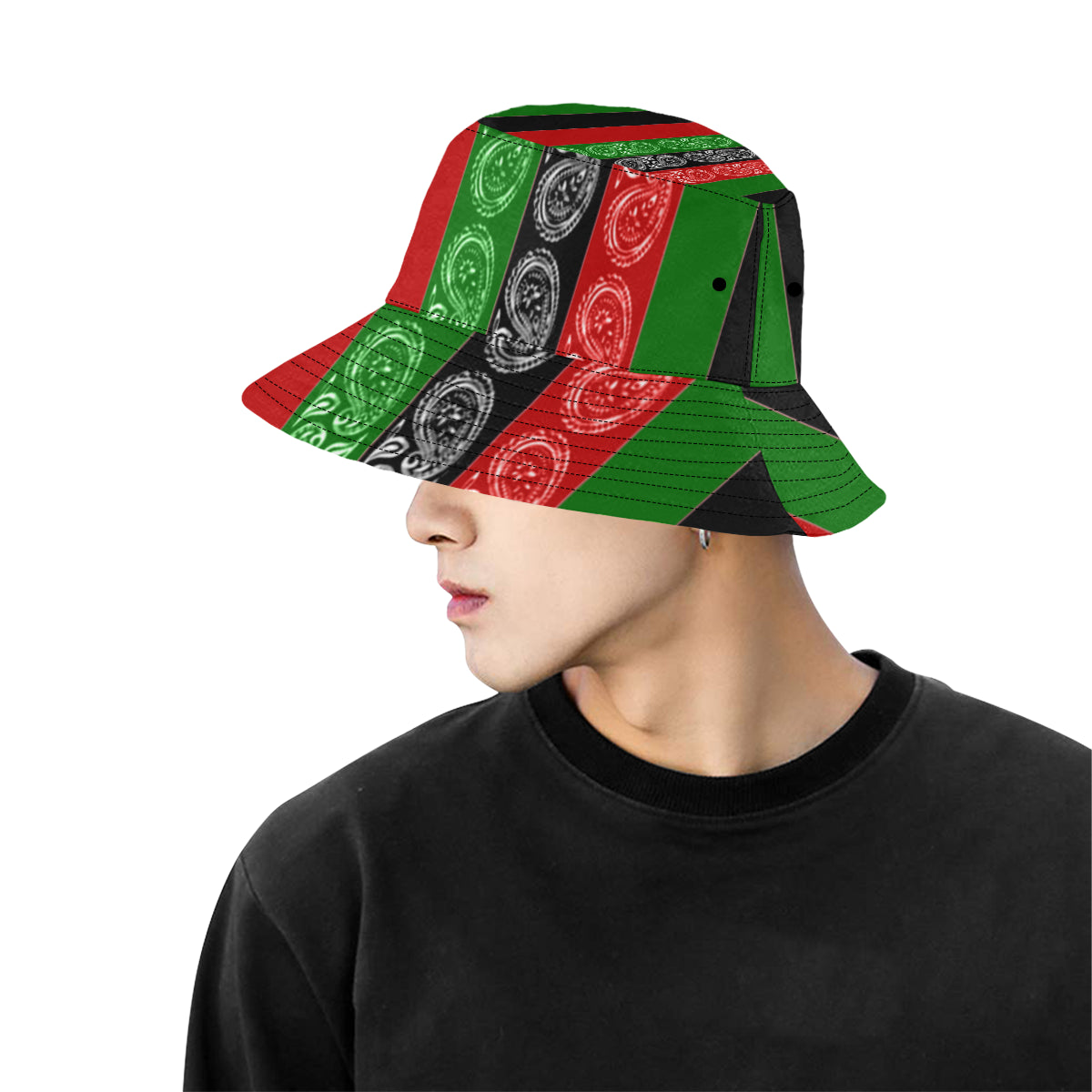 RBG FLAG All Over Print Bucket Hat for Men