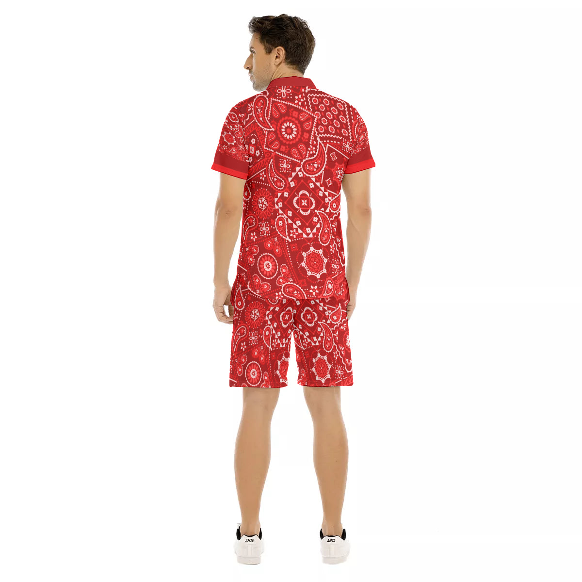 BANDANA VIRAL Bs'UP Men's Short Sleeve Shirt Sets