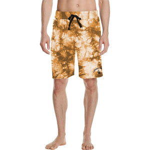 TIE DYE Men's All Over Print Casual Shorts