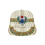 MEDJAY LCC WHITE All Over Print Snapback Hat