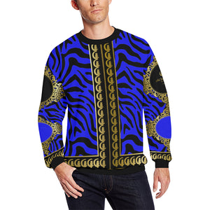 PRIVILEGE BLUE All Over Print Crewneck Sweatshirt for Men